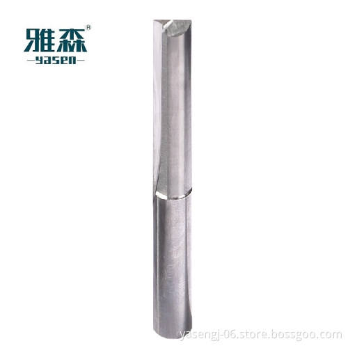 High Quality Yasen 2 Flutes Straight End Milling Cutter for Wood Cutting